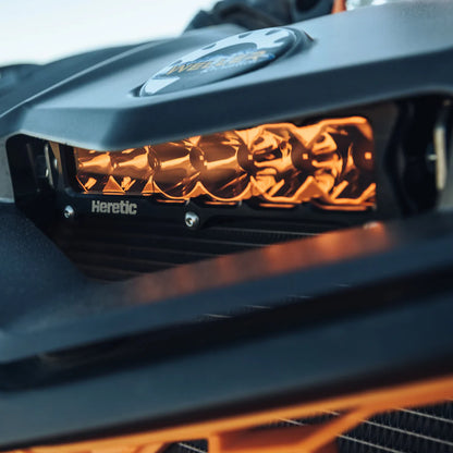 HERETIC CAN-AM MAVERICK X3 6 INCH HOOD SCOOP LED LIGHT BAR
