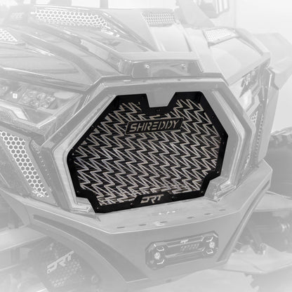 DRT MOTORSPORTS / SHREDDY ALUMINUM FRONT GRILL FOR POLARIS 2025+ RZR PRO XP/PRO S/PRO R