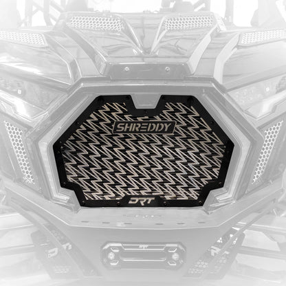 DRT MOTORSPORTS / SHREDDY ALUMINUM FRONT GRILL FOR POLARIS 2025+ RZR PRO XP/PRO S/PRO R