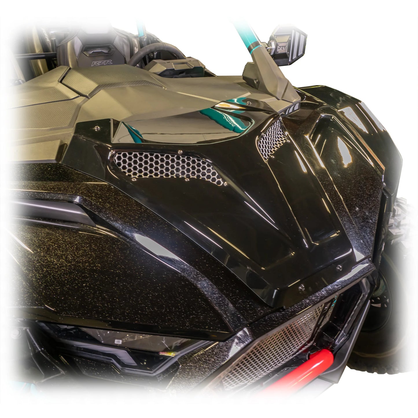 POLARIS 2025+ PRO SERIES (PRO R, PRO S, PRO XP) HOOD SCOOP