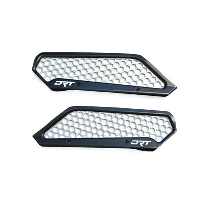 DRT MOTORSPORTS BILLET ALUMINUM FRONT FENDER INTAKE MESH KIT FOR POLARIS 2025+ RZR PRO XP/PRO S/PRO R