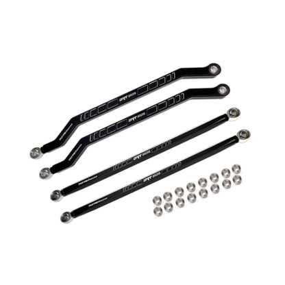 DRT MOTORSPORTS BILLET RACE SERIES 7075 XD HIGH CEARANCE RADIUS ROD SET FOR POLARIS PRO R / PRO S / TURBO R