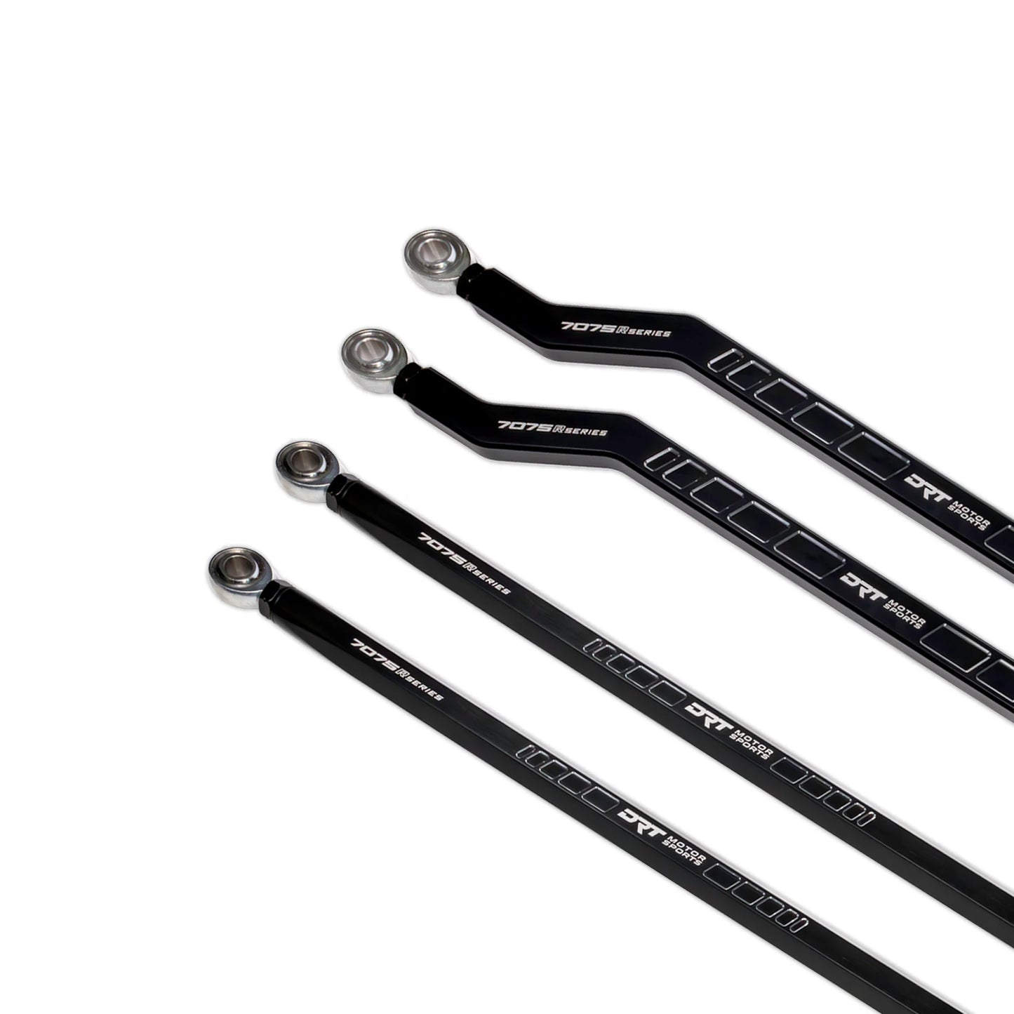 DRT MOTORSPORTS BILLET RACE SERIES 7075 XD HIGH CEARANCE RADIUS ROD SET FOR POLARIS PRO R / PRO S / TURBO R