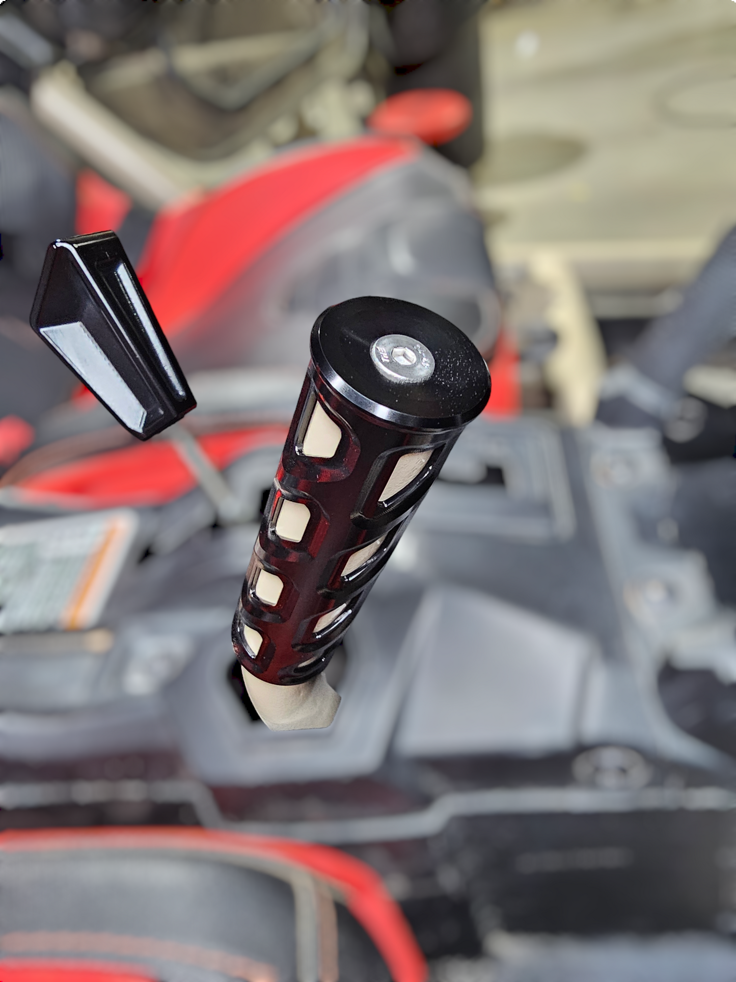 2017 TO CURRENT CAN-AM X3 MAVERICK EOD GRAB HANDLE ANODIZED BLACK FINISH