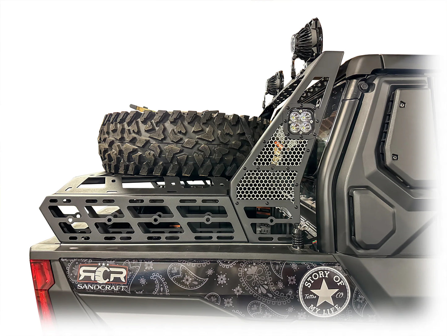 DRT 2024+ XPEDITION CHASE RACK / TIRE CARRIER SYSTEM