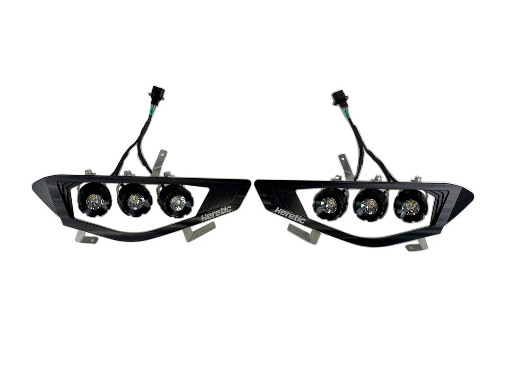 HERETIC POLARIS RANGER HEADLIGHTS (14-23 SELECT MODELS)