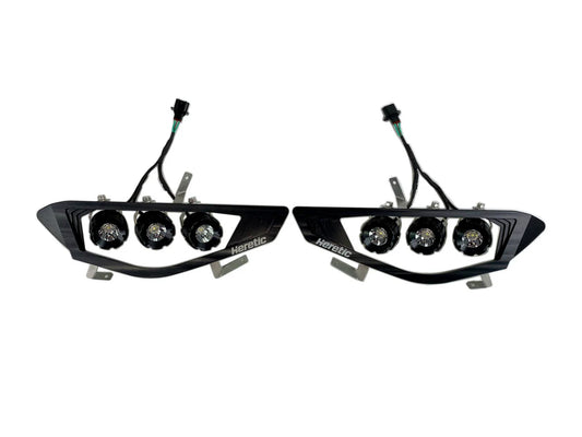 HERETIC POLARIS RANGER HEADLIGHTS (14-23 SELECT MODELS)