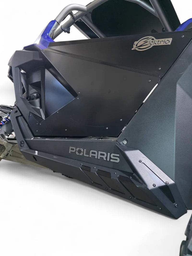 2020+ POLARIS RZR PRO XP, 2022+ PRO R/TURBO R, 2025+ PRO R/PRO S ROCK GUARDS (2 SEAT)