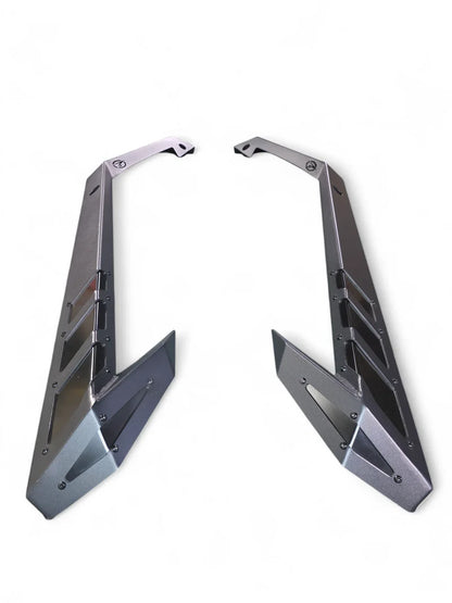 2020+ POLARIS RZR PRO XP, 2022+ PRO R/TURBO R, 2025+ PRO R/PRO S ROCK GUARDS (2 SEAT)