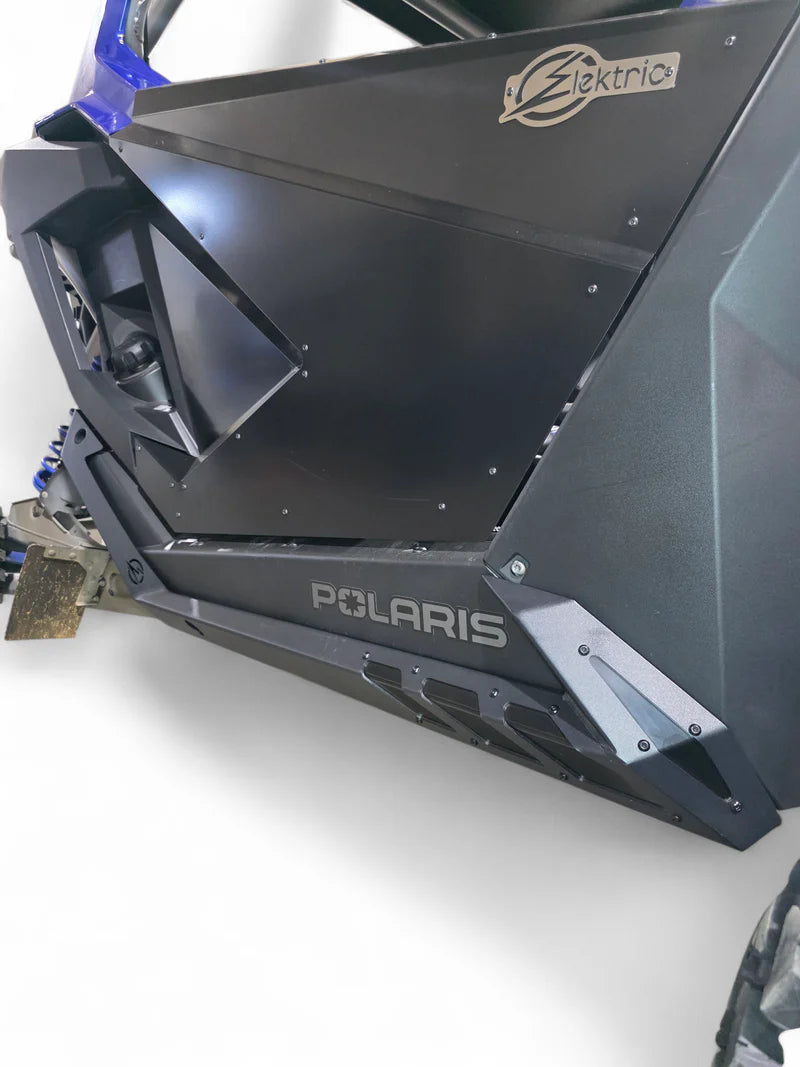 2020+ POLARIS RZR PRO XP, 2022+ PRO R/TURBO R, 2025+ PRO R/PRO S ROCK GUARDS (2 SEAT)