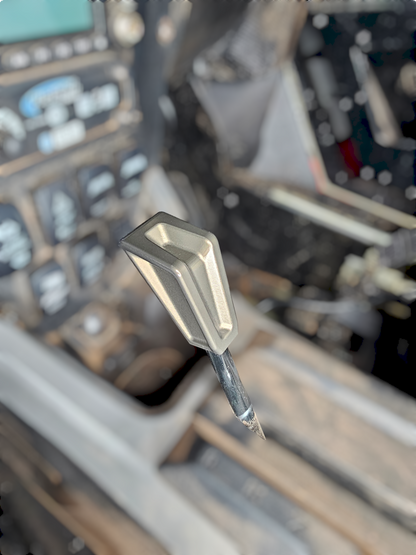 2020 TO CURRENT POLARIS RZR PRO R, PRO XP, TURBO R, and XPEDITION SHIFT KNOB ANODIZED GUN METAL FINISH