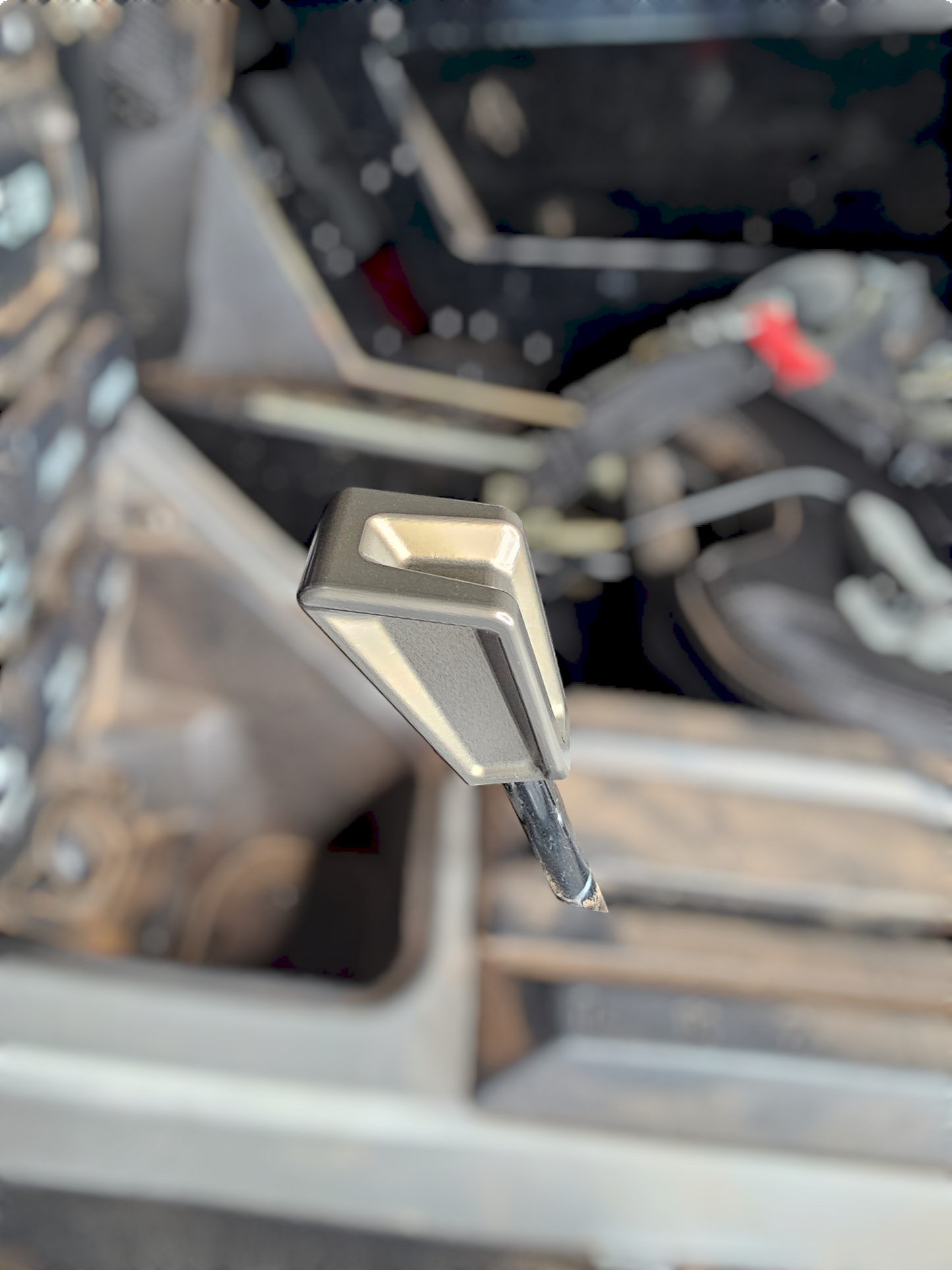 2020 TO CURRENT POLARIS RZR PRO R, PRO XP, TURBO R, and XPEDITION SHIFT KNOB ANODIZED GUN METAL FINISH