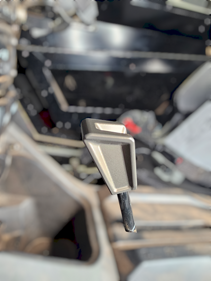 2020 TO CURRENT POLARIS RZR PRO R, PRO XP, TURBO R, and XPEDITION SHIFT KNOB ANODIZED GUN METAL FINISH