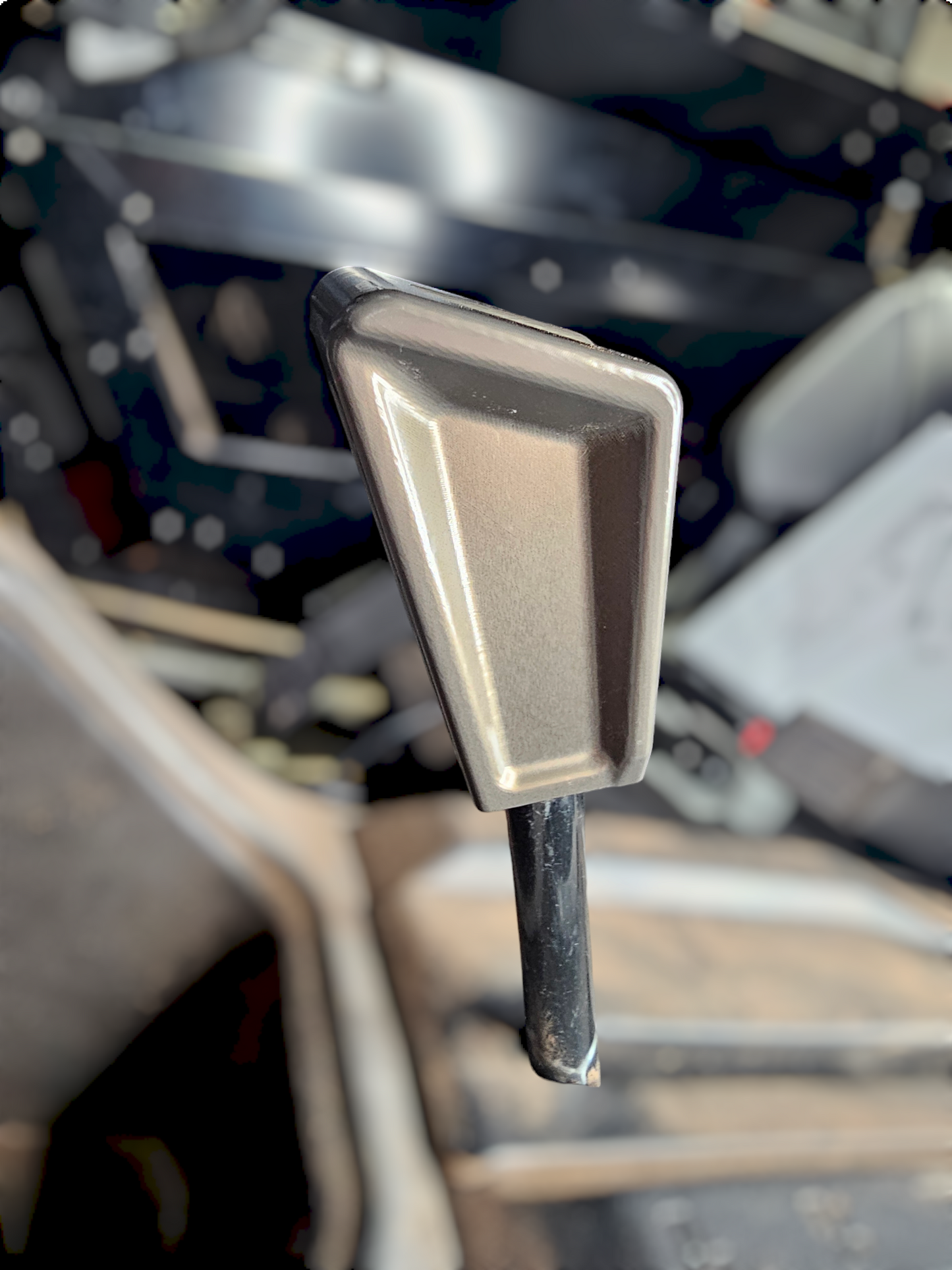 2020 TO CURRENT POLARIS RZR PRO R, PRO XP, TURBO R, and XPEDITION SHIFT KNOB ANODIZED GUN METAL FINISH