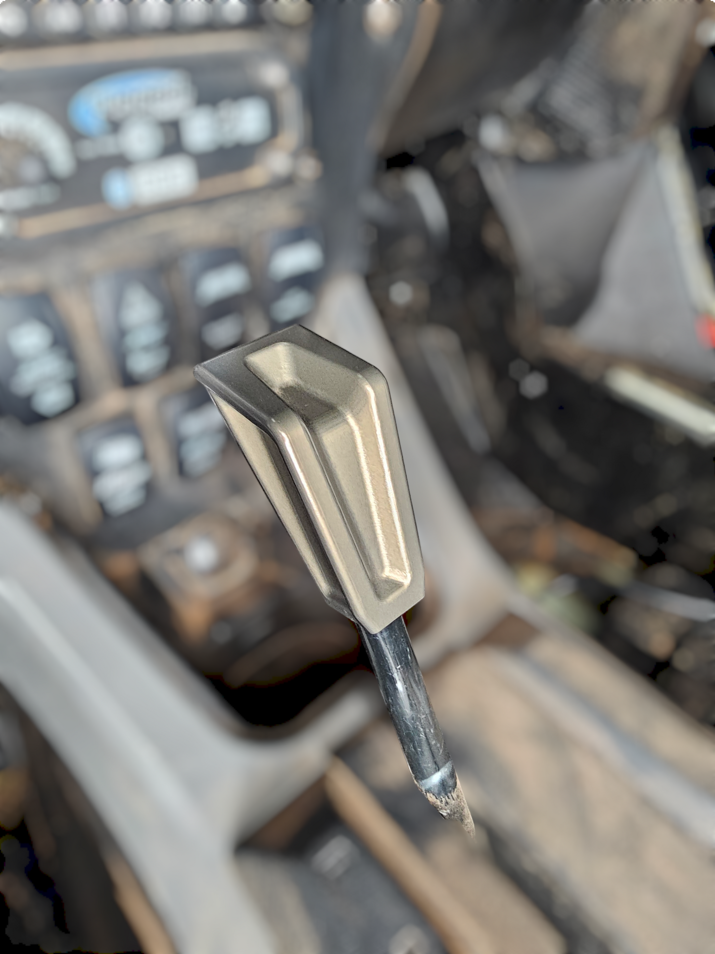2020 TO CURRENT POLARIS RZR PRO R, PRO XP, TURBO R, and XPEDITION SHIFT KNOB ANODIZED GUN METAL FINISH