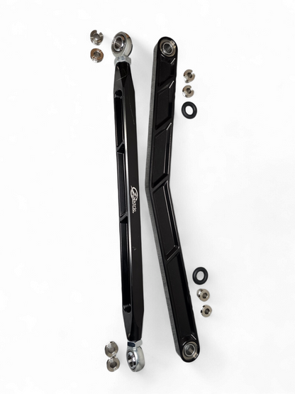 2020 TO CURRENT POLARIS RZR PRO XP RADIUS RODS IN BLACK FINISH