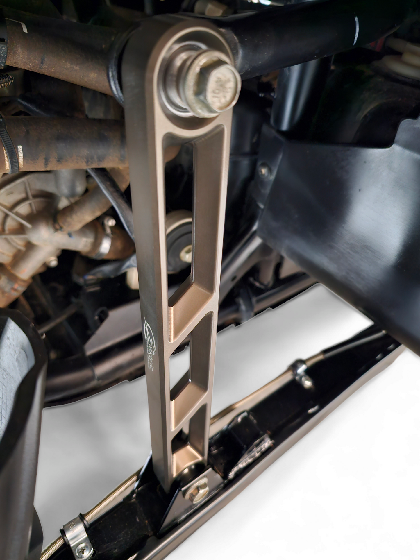 2020 TO CURRENT POLARIS RZR PRO XP REAR SWAY BAR LINK IN GUN METAL FINISH