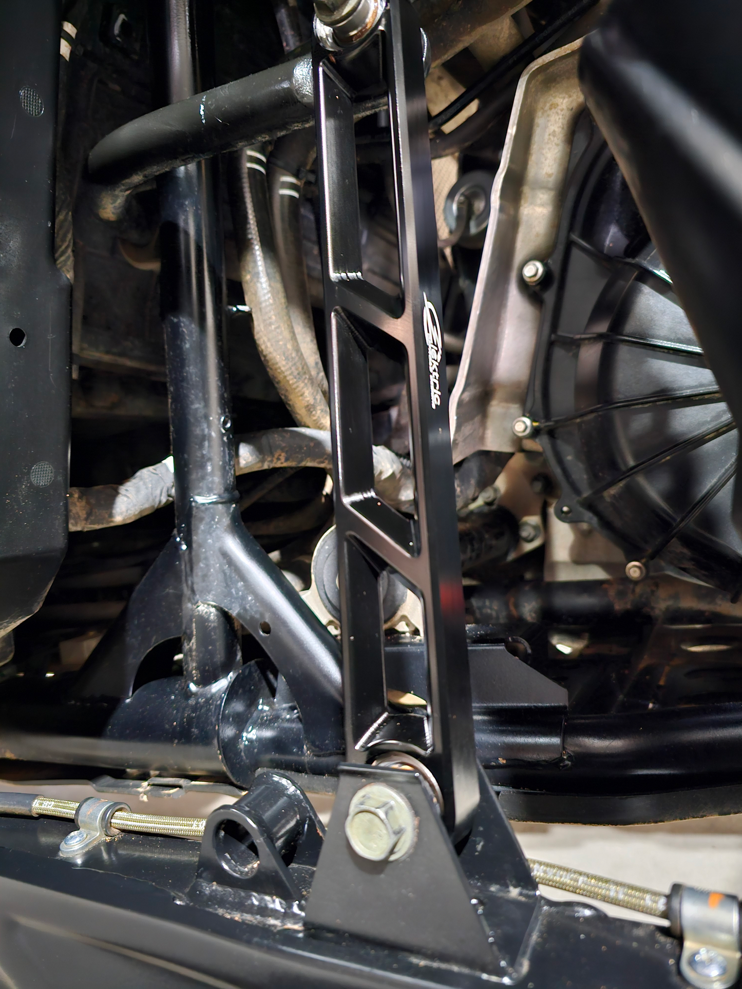 2020 TO CURRENT POLARIS RZR PRO XP REAR SWAY BAR LINK IN BLACK FINISH