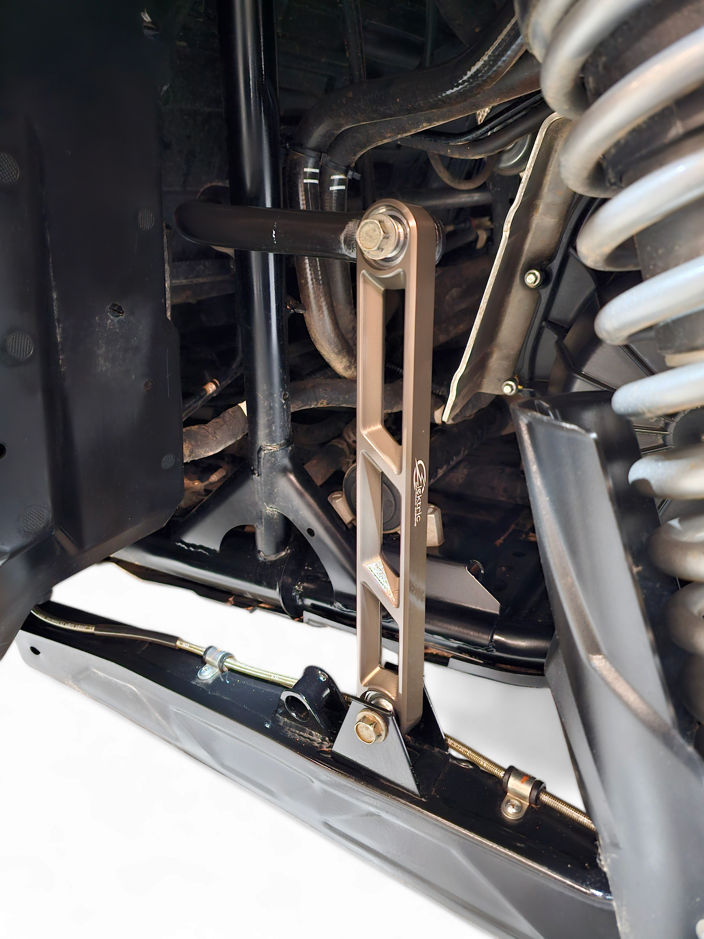 2020 TO CURRENT POLARIS RZR PRO XP REAR SWAY BAR LINK IN GUN METAL FINISH