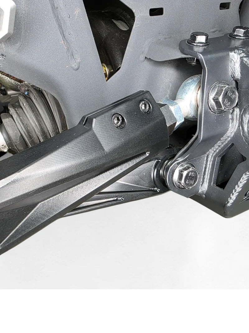 2024+ CAN-AM MAVERICK R HIGH CLEARANCE ADJUSTABLE RADIUS RODS (ANODIZED BLACK)