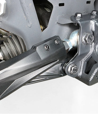 2024+ CAN-AM MAVERICK R HIGH CLEARANCE ADJUSTABLE RADIUS RODS (ANODIZED BLACK)