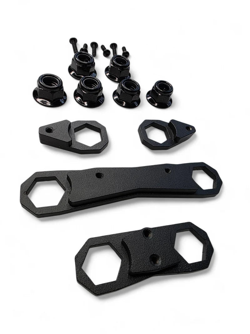 2024+ CAN-AM MAVERICK R REAR LINK NUT PLATE KIT