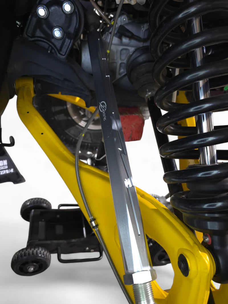 2024+ CAN-AM MAVERICK R BILLET TIE RODS ANODIZED CLEAR