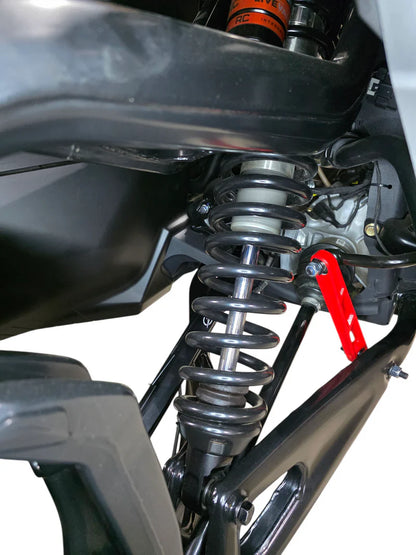 2024+ CAN-AM MAVERICK R BILLET TIE RODS ANODIZED BLACK