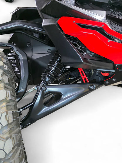 2024+ CAN-AM MAVERICK R BILLET TIE RODS ANODIZED BLACK