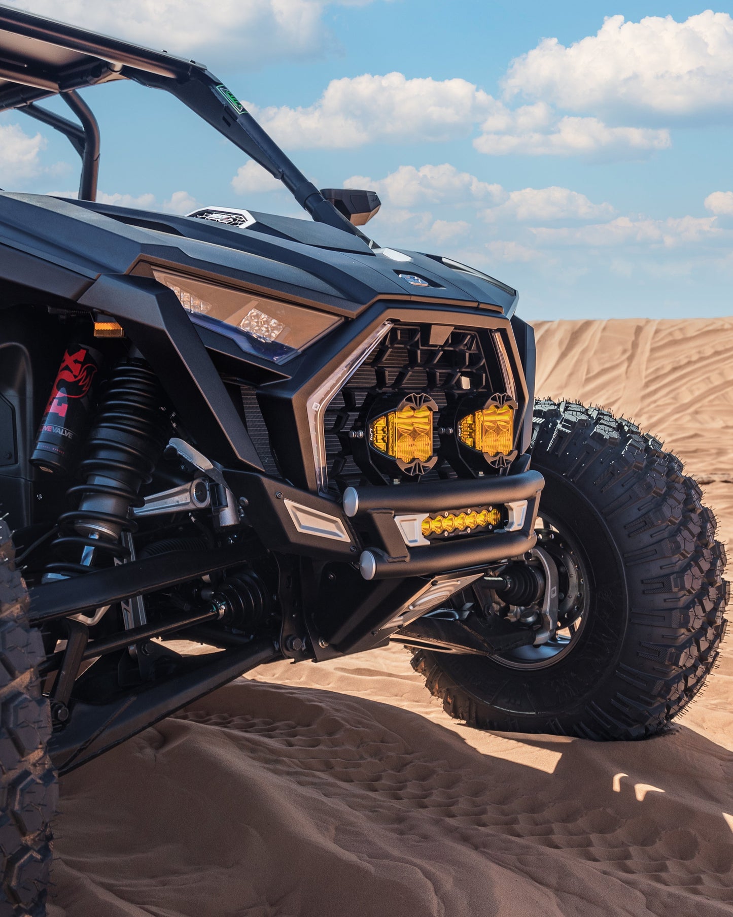 2022+ POLARIS PRO R, PRO S, TURBO R AMP FRONT BUMPER