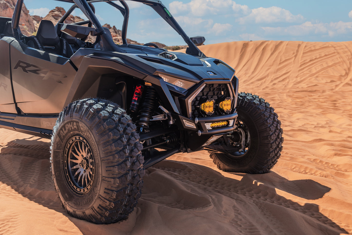 2022+ POLARIS PRO R, PRO S, TURBO R AMP FRONT BUMPER