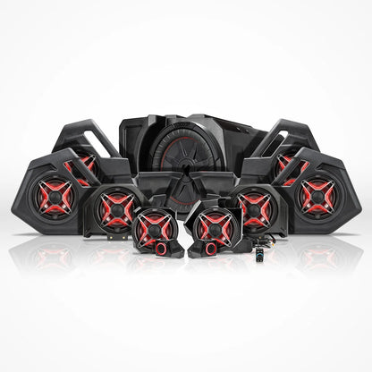 SSV Works UNPHASED-7 Plug & Play 11-Speaker Factory Audio Upgrade Kit - Polaris RZR Pro R (2026-2027) / Pro S / Pro XP (2027)