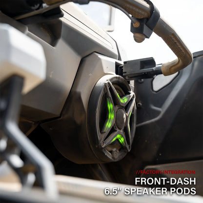 SSV Works UNPHASED-7 Plug & Play 11-Speaker Factory Audio Upgrade Kit - Polaris RZR Pro R (2026-2027) / Pro S / Pro XP (2027)