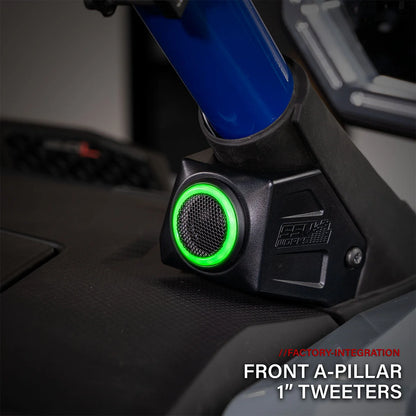 SSV Works UNPHASED-5 Plug & Play 6-Speaker Factory Audio Upgrade Kit - Polaris RZR Pro R (2026-2027) / Pro S / Pro XP (2027)