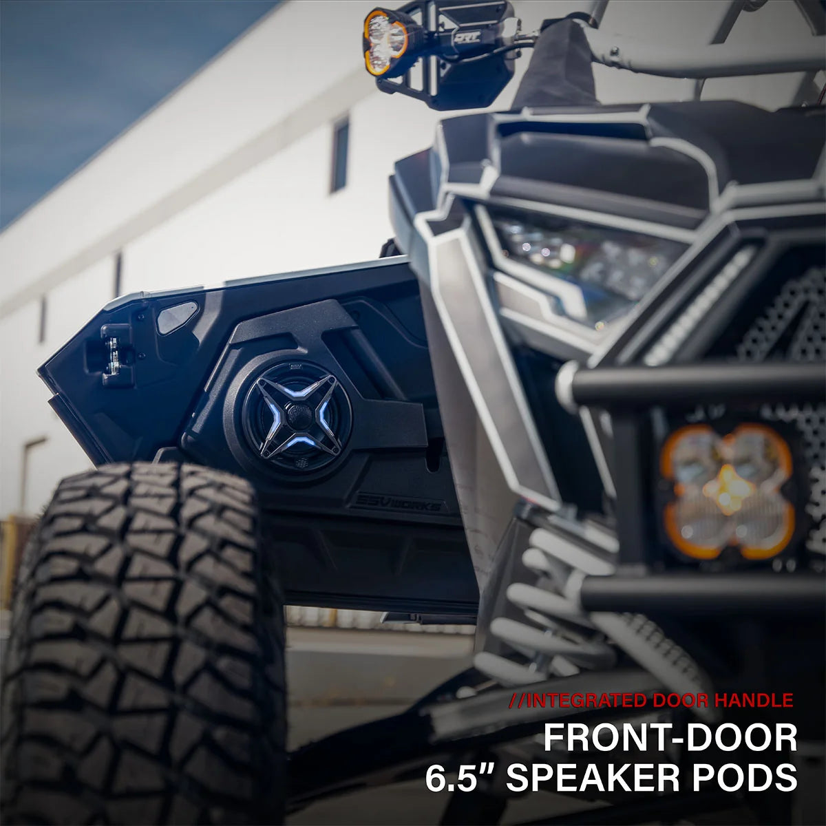 SSV Works UNPHASED-7 Plug & Play 11-Speaker Factory Audio Upgrade Kit - Polaris RZR Pro R (2026-2027) / Pro S / Pro XP (2027)