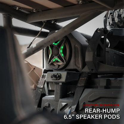 SSV Works UNPHASED-5 Plug & Play 6-Speaker Factory Audio Upgrade Kit - Polaris RZR Pro R (2026-2027) / Pro S / Pro XP (2027)