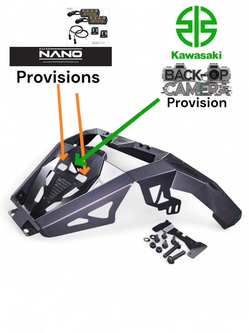 KAWASAKI TERYX H2 VOLT REAR BUMPER