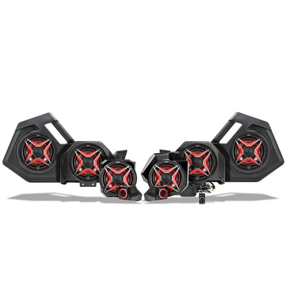 SSV Works UNPHASED-6 Plug & Play 8-Speaker Factory Audio Upgrade Kit - Polaris RZR Pro R (2026-2027) / Pro S / Pro XP (2027)