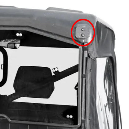 WHIP MOUNT POLARIS RANGER / CAN-AM DEFENDER CAB MOUNT
