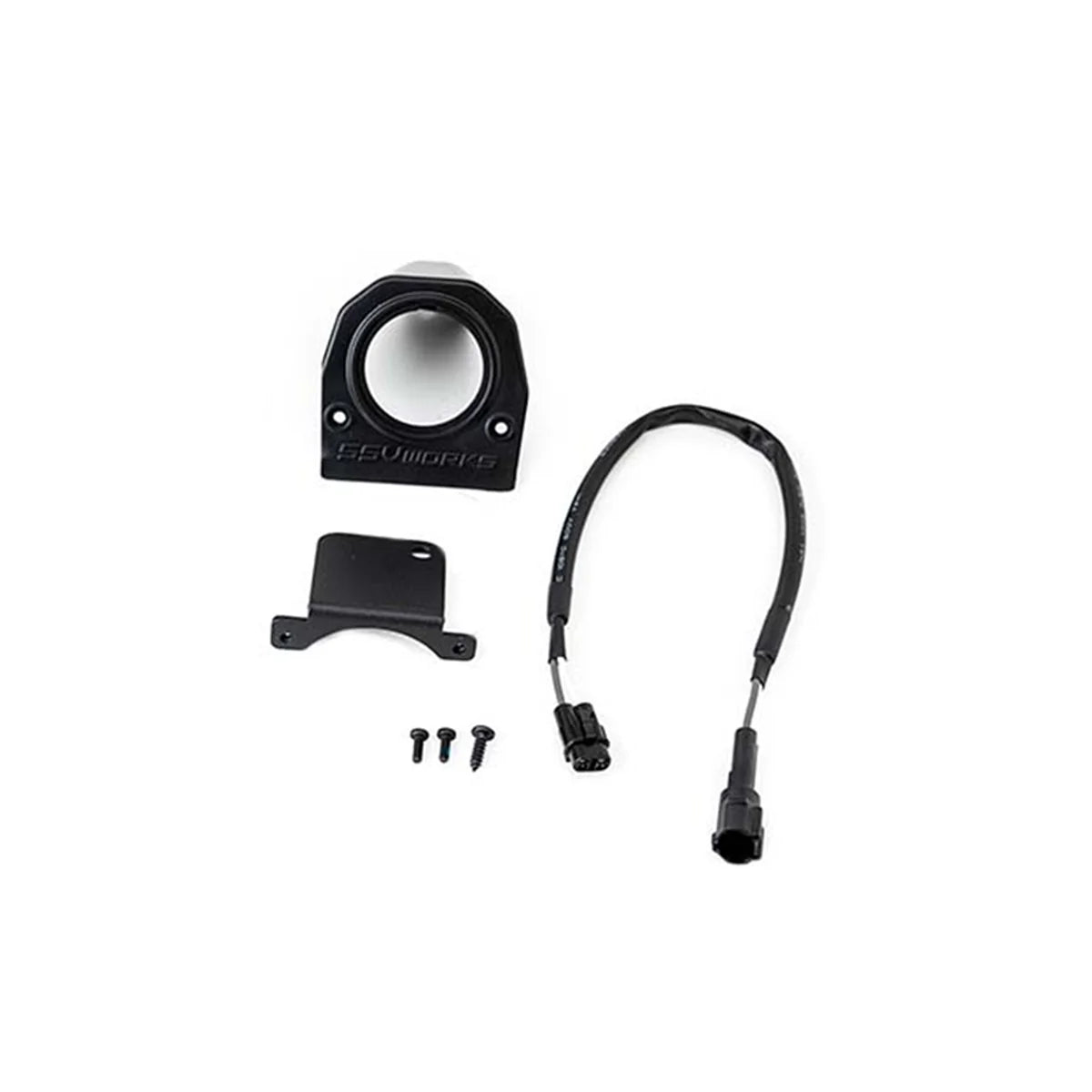 SSV Works 2017-2026 Can-Am X3 Start/Stop Button Relocation Mounting Kit