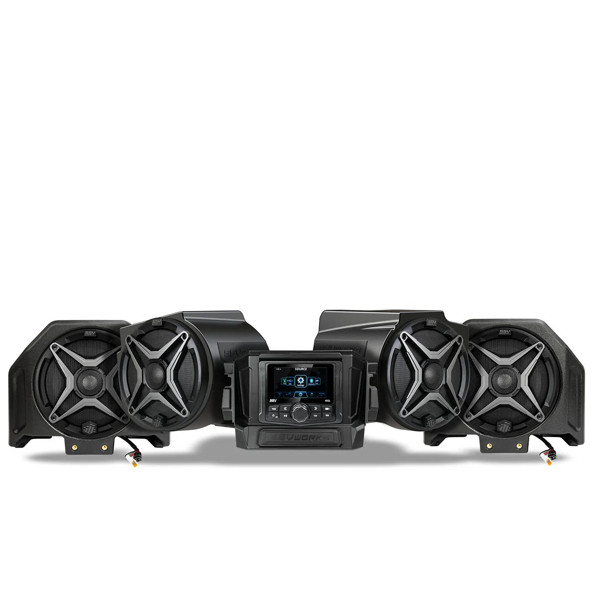 SSV Works 2020-2024 Polaris RZR Pro Series Phase-2 A-Spec 4-Speaker 200W System w/MRB4