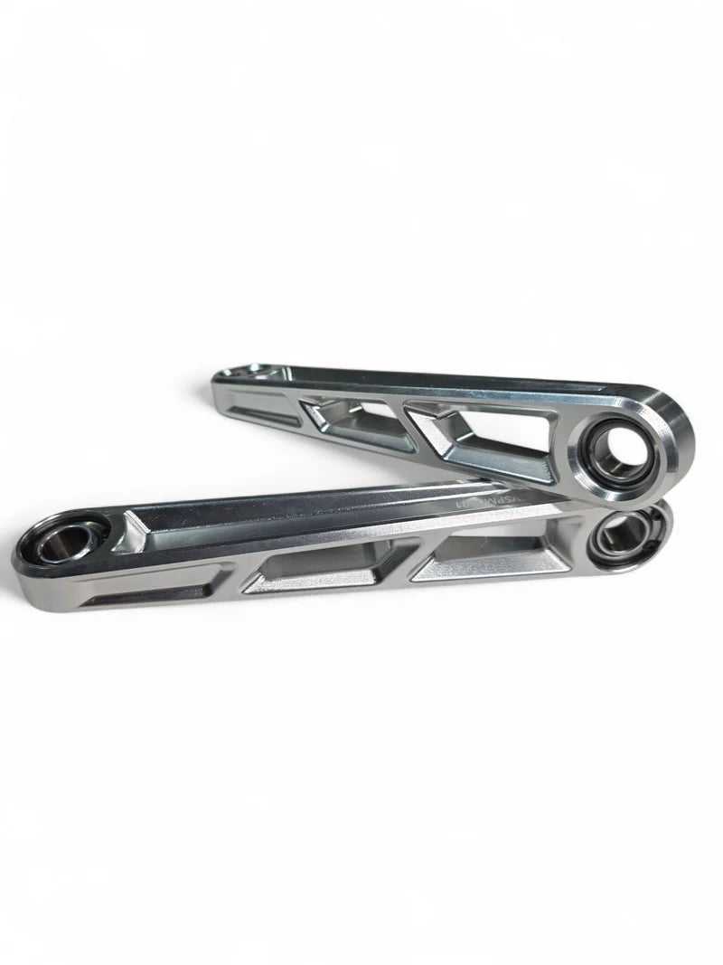 2024+ CAN-AM MAVERICK R FRONT SWAY BAR LINKS ANODIZED (CLEAR)
