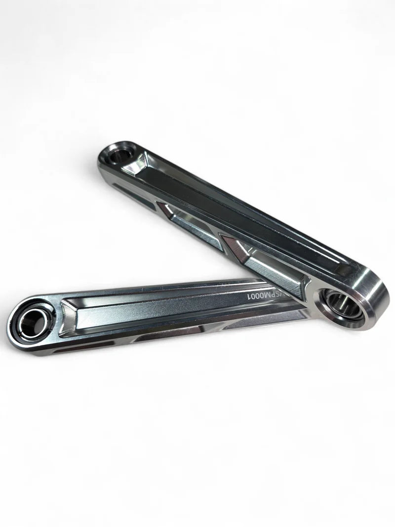 2024+ CAN-AM MAVERICK R FRONT SWAY BAR LINKS ANODIZED (CLEAR)