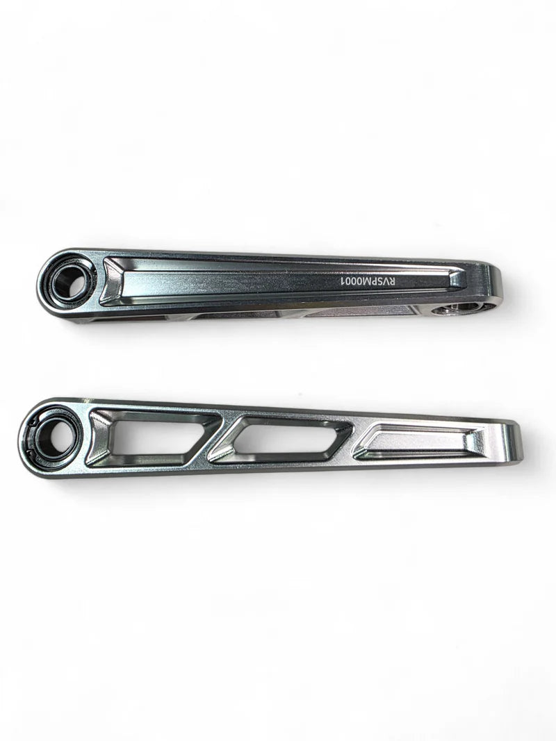 2024+ CAN-AM MAVERICK R FRONT SWAY BAR LINKS ANODIZED (CLEAR)