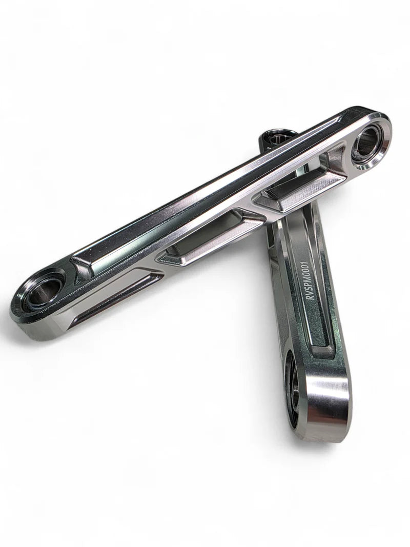2024+ CAN-AM MAVERICK R FRONT SWAY BAR LINKS ANODIZED (CLEAR)