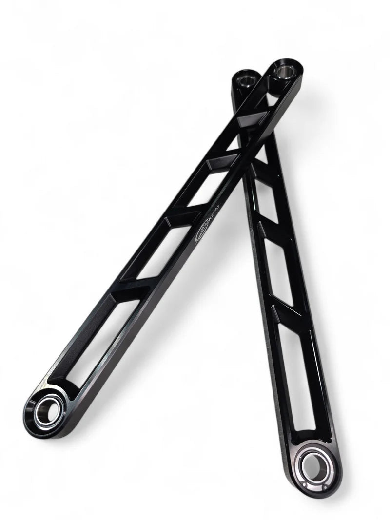 2024+ CAN-AM MAVERICK R REAR SWAY BAR LINKS ANODIZED BLACK