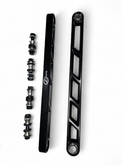 2024+ CAN-AM MAVERICK R REAR SWAY BAR LINKS ANODIZED BLACK