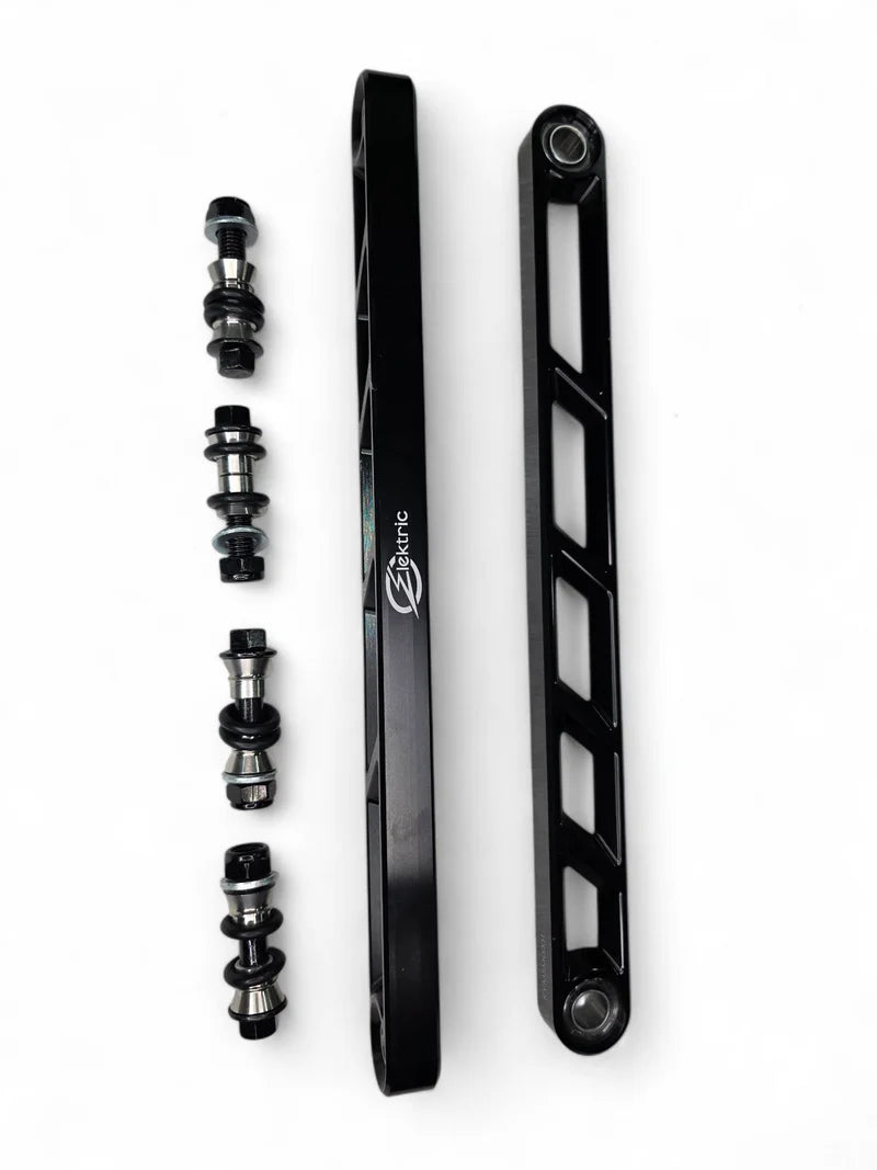 2024+ CAN-AM MAVERICK R REAR SWAY BAR LINKS ANODIZED BLACK