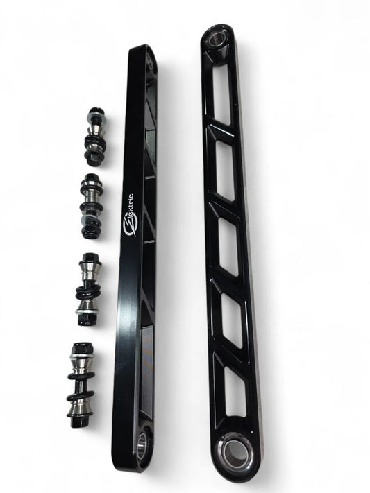 2024+ CAN-AM MAVERICK R REAR SWAY BAR LINKS ANODIZED BLACK