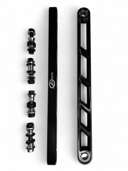 2024+ CAN-AM MAVERICK R REAR SWAY BAR LINKS ANODIZED BLACK